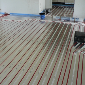 Uponor Siccus droog vloerverwarming systeem