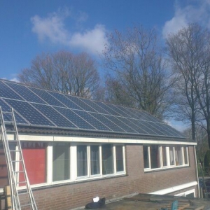 26 zonnepanelen panelen Luttelgeest 