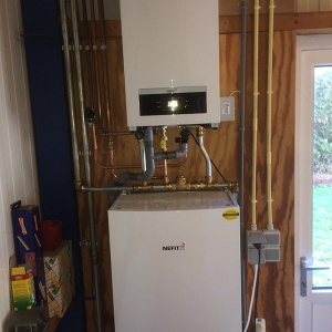 Nefit Enviline Hybride basis opstelling